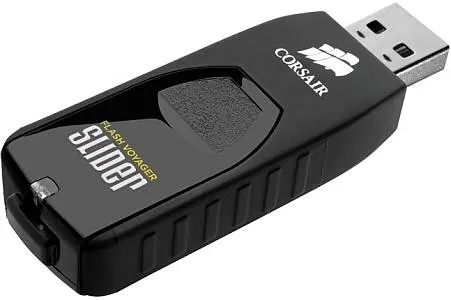 CORSAIR  Flash Voyager Slider USB 3.0: скорость + надежность