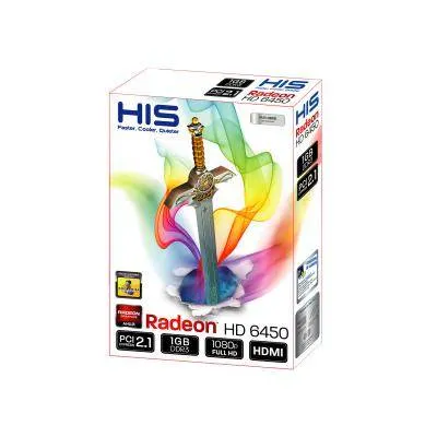 Видеокарта HIS Radeon HD 6450 1024MB