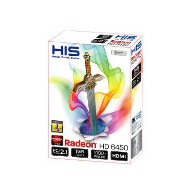 Відеокарта HIS Radeon HD 6450 1024MB