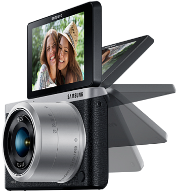 Цифровий фотоапарат Samsung NX mini + 9-27mm Wi-Fi (EV-NXF1ZZB2IUA)
