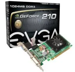 Видеоускоритель EVGA GeForce 210 1024Mb 