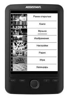 Огляд Assistant AE-601: найкомфортніший рідер для читання книг