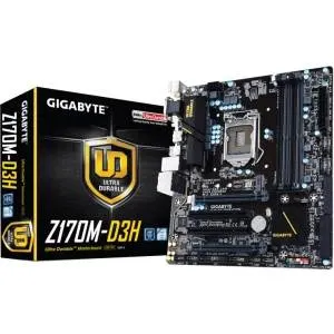 Огляд: Материнська плата GIGABYTE GA-Z170M-D3H