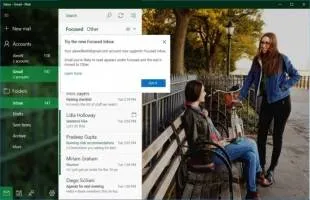 У Windows 10 з'явиться доступ до «Сортування пошти» у Gmail