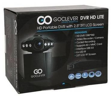 Обзор видеорегистратора GoClever DVR HD Lite (GCDVRHDL) – ваш личный адвокат в дороге