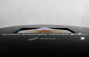 Демонстрація першого розтяжного OLED-дисплея Демонстрація першого розтяжного OLED-дисплея