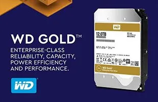 Western Digital випустила жорсткий диск WD Gold на 12 ТБ