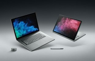 Представлен новый гибридный планшет Microsoft Surface Book 2