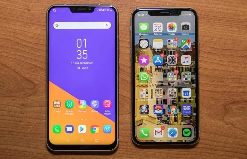 Zenfone 5 і 5z - похожи на iPhone