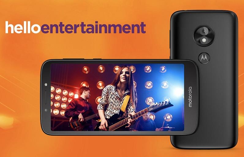 Новый смартфон Moto E5 Play Android Go Edition от Motorola