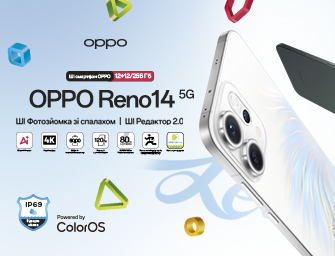 Передзамовлення на Oppo Reno14 5G та Oppo Reno14 FS 5G