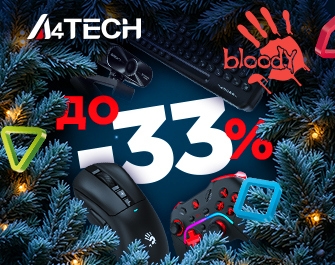 Знижки до 33% на A4tech Bloody!