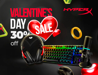 Скидки до 30% на игровые девайсы HyperX
